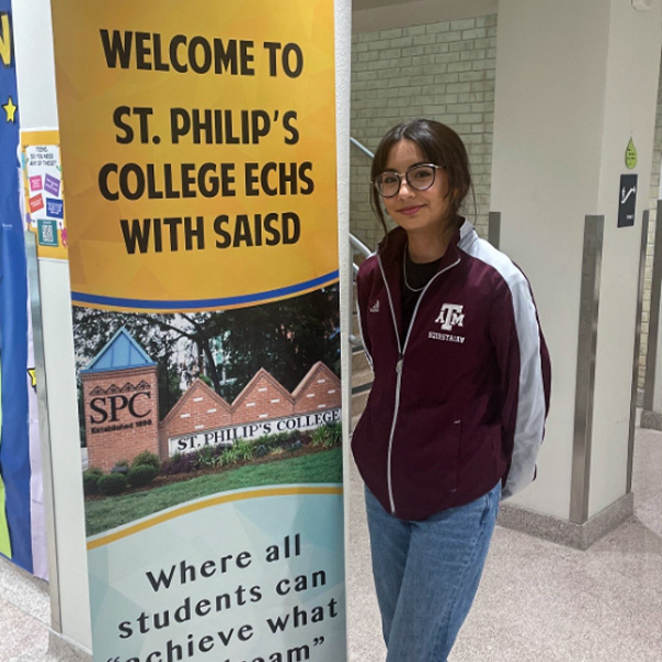 St. Philip's College Early College High School Student Bella