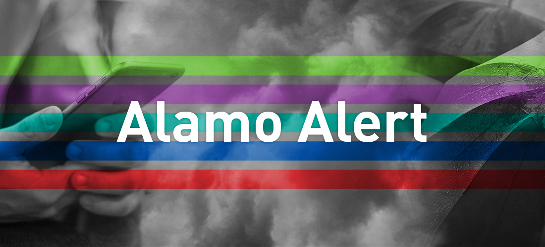 Alamo Alert Banner Image