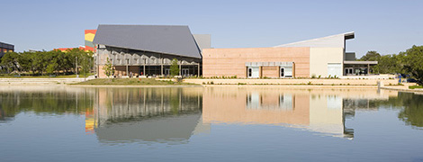 Campus - CCC with lake