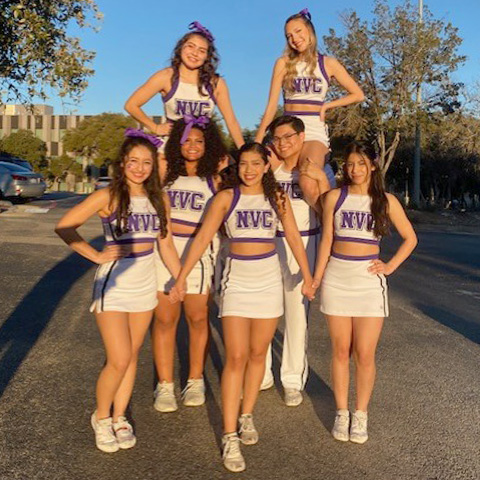 Photo of Cheer Team Outside