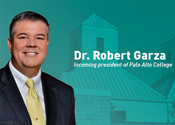 Incoming president Dr. Robert Garza