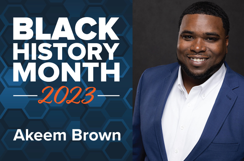 Black History Month 2023 Akeem Brown